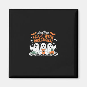 Sind Sie Fall-o-ween-Anweisungen - Lustige 3 Geist Magnet