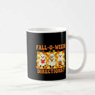 Sind Sie Fall-o-ween Anweisungen Lustiger Geist Le Kaffeetasse