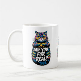 Sind Sie für eine wirklich lustige, gruselige Katz Kaffeetasse