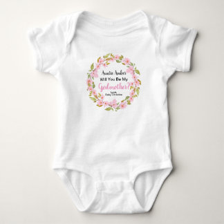 Sind Sie mein Patin-Antrag zum Baby-Bodysuit Baby Strampler