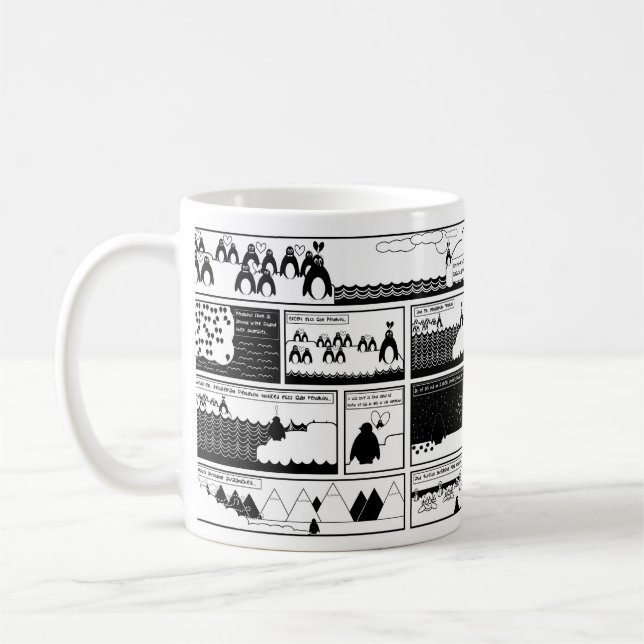 Sind Sie mein Pinguin? Kaffeetasse (Links)