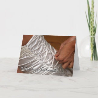 Sind Sie meine Brautjungfer? Einladung