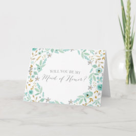 Sind Sie meine Trauzeugin? Einladung