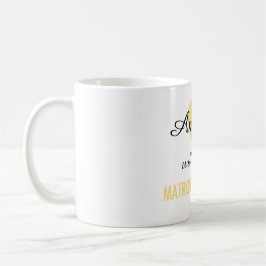 Sind Sie meine Trauzeugingoldherz-Tasse Kaffeetasse