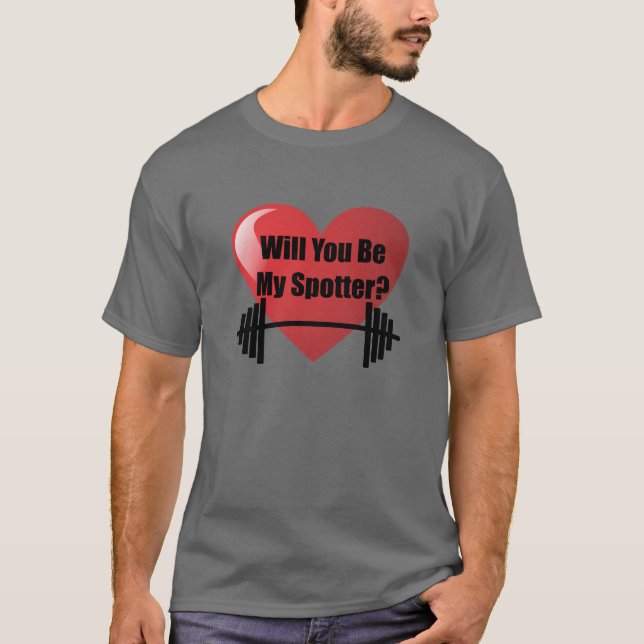 Sind Sie meine Turnhallen-Fitness T-Shirt (Vorderseite)