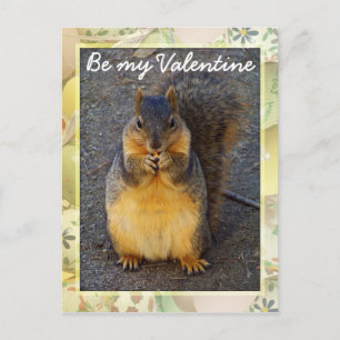 Sind Sie meine Valentine_ Postkarte