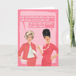 Sind wir Freunde. Karte