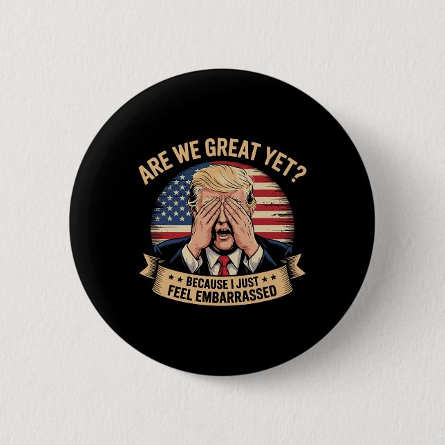 Sind wir groß, denn ich fühle mich nur verstrickt  button (Vorderseite)