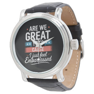 Sind wir großartig und fühlen uns doch peinlich be armbanduhr