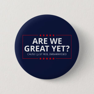Sind wir jetzt großartig? Ich fühle mich einfach n Button