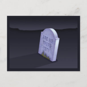 Sind wir noch da? Postkarte