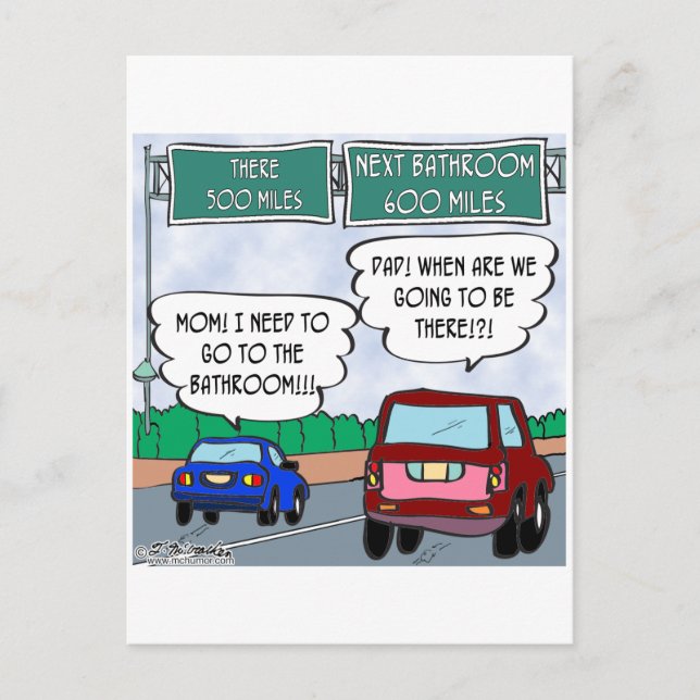 Sind wir noch da? postkarte (Vorderseite)