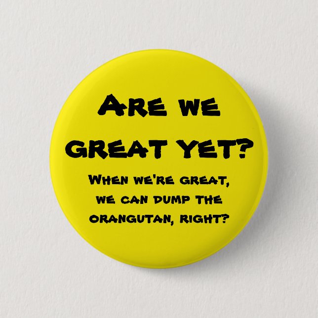 Sind wir schon groß? button (Vorderseite)