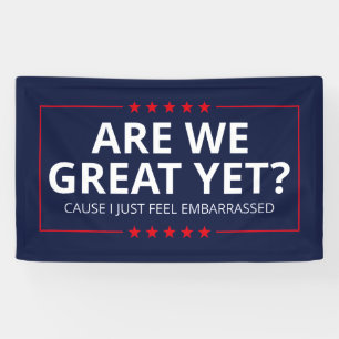 Sind wir schon großartig? Ich fühle mich gerade um Banner
