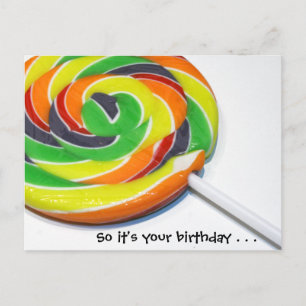 Sind zum Kotzen das! Postkarte! Postkarte