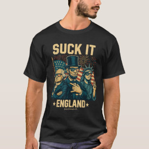 Sind zum Kotzen England Funny George Washington 17 T-Shirt