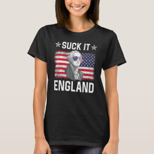 Sind zum Kotzen England George Washington 1776 4. T-Shirt
