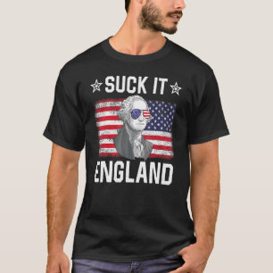 Sind zum Kotzen England George Washington 1776 4. T-Shirt
