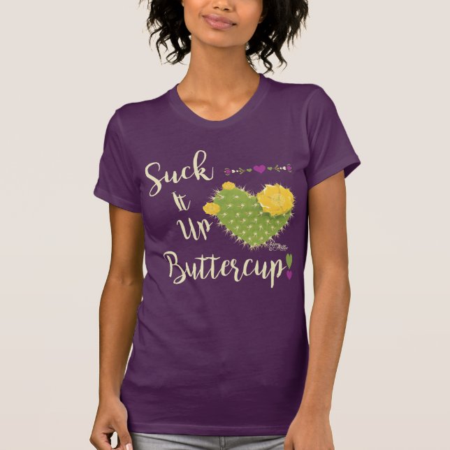 Sind zum Kotzen es auf Buttertasse T-Shirt (Vorderseite)