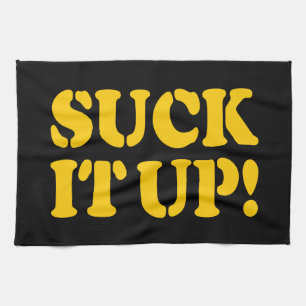 SIND ZUM KOTZEN ES AUF! GESCHIRRTUCH