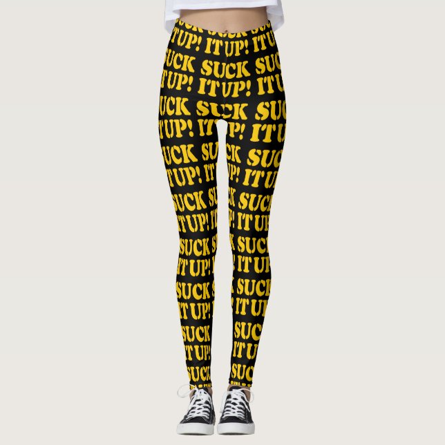 SIND ZUM KOTZEN ES AUF! LEGGINGS (Vorderseite)