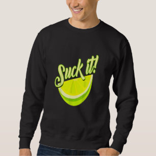 Sind zum Kotzen es mexikanische Green Limon Slice Sweatshirt