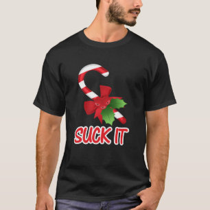 Sind zum Kotzen It Candy Cane Girl Christmas Lolli T-Shirt