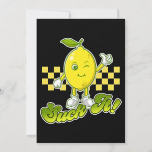 Sind zum Kotzen It Green Limon Lemon Liebe Funny m Einladung