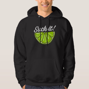 Sind zum Kotzen It Mexican Green Limon Slice Lemon Hoodie
