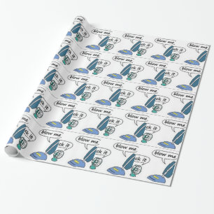 sind zum Kotzen Sie es, brennen Sie mich durch Geschenkpapier