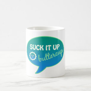 Sind zum Kotzen Sie es herauf Butterblume Kaffeetasse