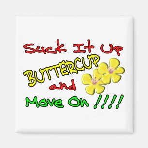 Sind zum Kotzen Sie es herauf Butterblume Magnet