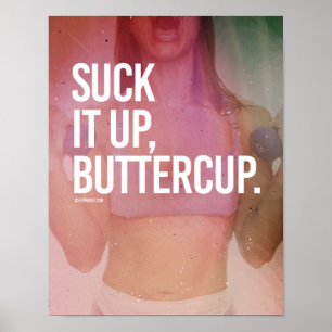 Sind zum Kotzen Sie es oben, Butterblume -   Poster