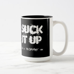 Sind zum Kotzen Sie es oben Zweifarbige Tasse