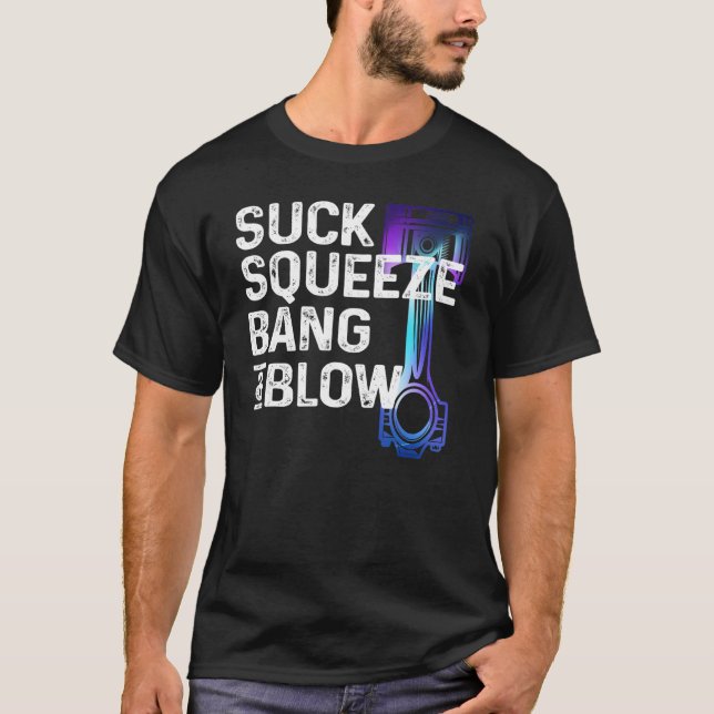 Sind zum Kotzen, Squeeze, Knall & Bllow Auto T-Shirt (Vorderseite)