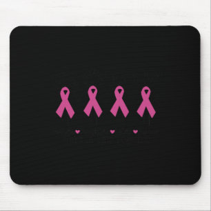 sind zusammen Familienfreunde Brustkrebs-Wissen Mousepad