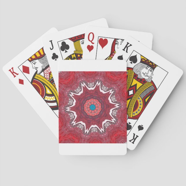 Sindh ethnische Stammesmuster.jpg Spielkarten (Rückseite)