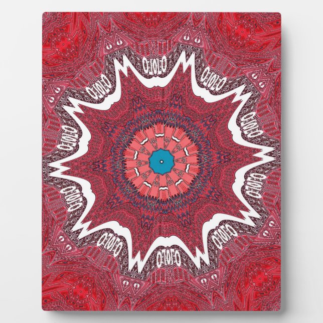 Sindhi Ethnic Tribal Art Print Fotoplatte (Vorderseite)