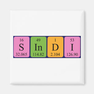Sindi Periodenmagnet Magnet