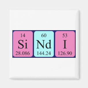 Sindi Periodenmagnet Magnet