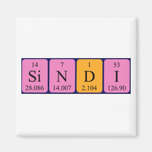 Sindi Periodenmagnet Magnet