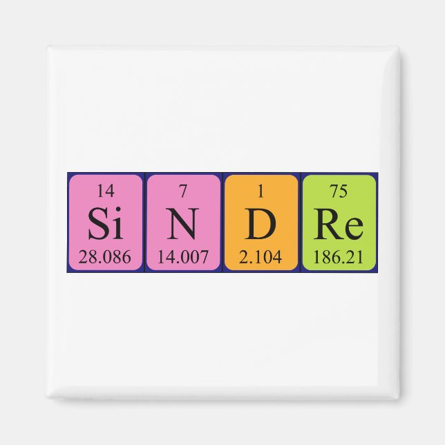 Sindre Periodenmagnet Magnet (Vorne)