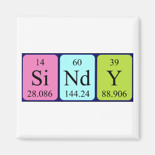 Sindy Periodenmagnet Magnet