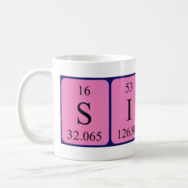 Sindy Periodenname Tasse (Links)