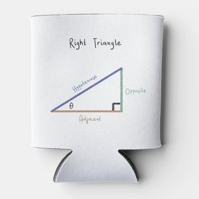 Sine Cosine Tangent Right Triangle Trigonometrie Dosenkühler (Vorderseite)