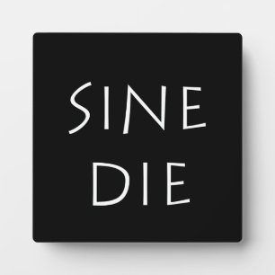 Sine die ine fotoplatte