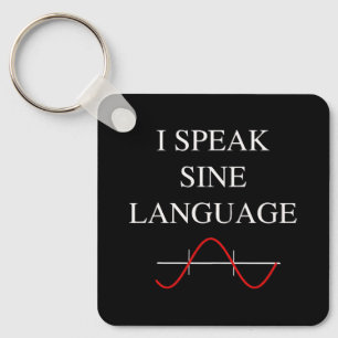Sine Language Schlüsselanhänger