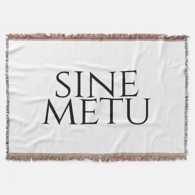 Sine Metu - ohne Angst Decke (Vorderseite)