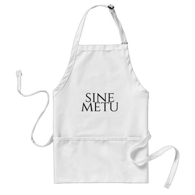 Sine Metu - ohne Angst Schürze (Vorne)