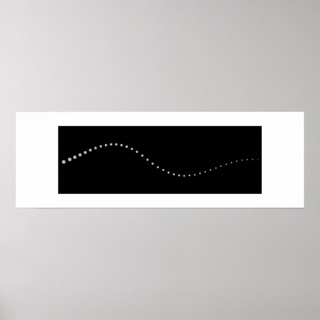 Sine Wave Poster (Vorne)